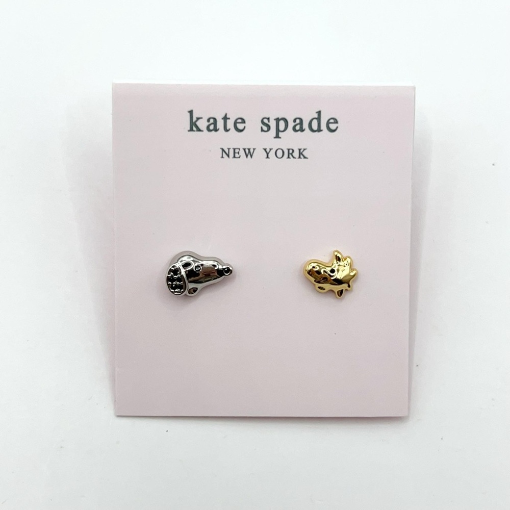 KS146-Kate Spade Snoopy earrings